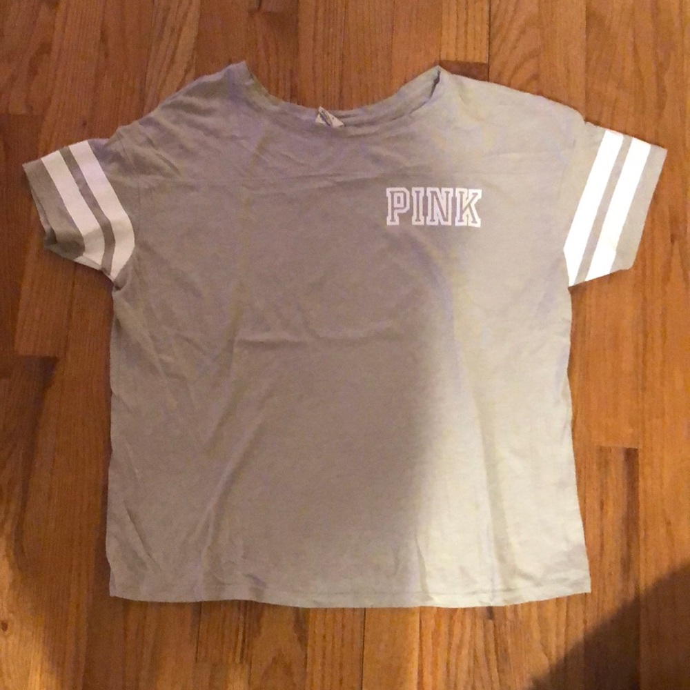 Pink grey T-shirt